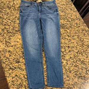 Democracy Blue Ankle Jeans